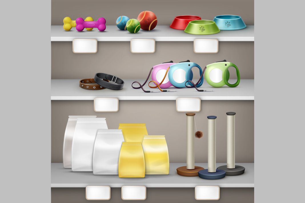 Vector pet shop Διαχείριση αποθεμάτων