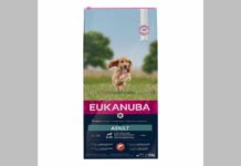 Eukanuba Adult Large Breed με σολομό & κριθάρι Eukanuba