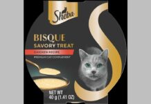 Νέες λιχουδιές Sheba Bisque Lickable για γάτες Λιχουδιές Sheba